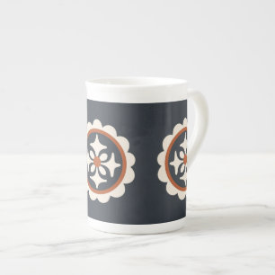 Caneca De Porcelana Desenho Minoico