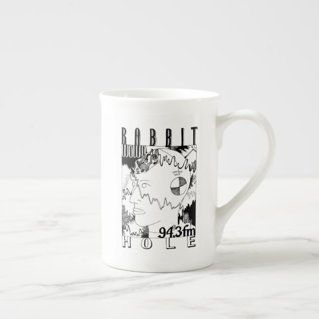 Caneca De Porcelana Design de Rabbit Hole 1991 (Direita)