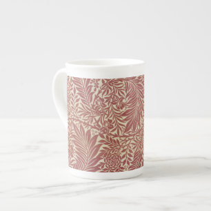 Caneca De Porcelana Design do papel de parede de William Morris