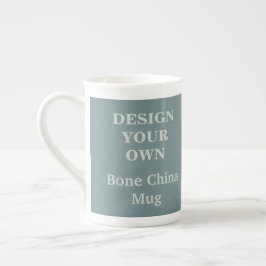 Caneca De Porcelana Design do seu próprio osso China Mug - Teto