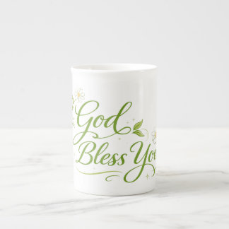 Caneca De Porcelana Deus te abençoe
