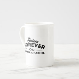 Caneca De Porcelana Dia das Irmãs Personalizadas