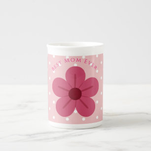 Caneca De Porcelana Dia das Mães, Melhor Mãe de Todos os Tempos, Elega