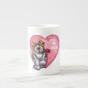 Caneca De Porcelana Dia dos namorados de St Bernard