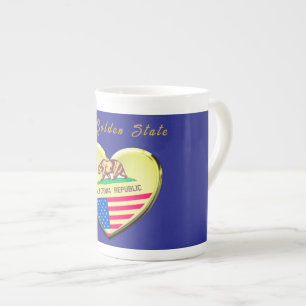 Caneca De Porcelana Diversão na Califórnia