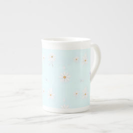 Caneca De Porcelana Dreamy Mint Meadow