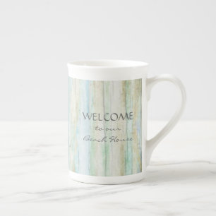 Caneca De Porcelana Driftwood Ocean Beach House Coastal Seashoredriftw