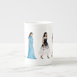 Caneca De Porcelana Duquesa da Austrália Sussex Tour Fashion Mug