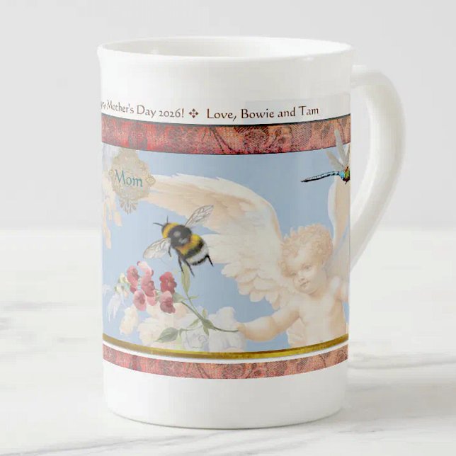 Caneca De Porcelana 'Eden' Porcelain Mug (For lovers of coffee, tea or any beverage, our Eden mug is a great gift idea. Pair with Eden teapot!)