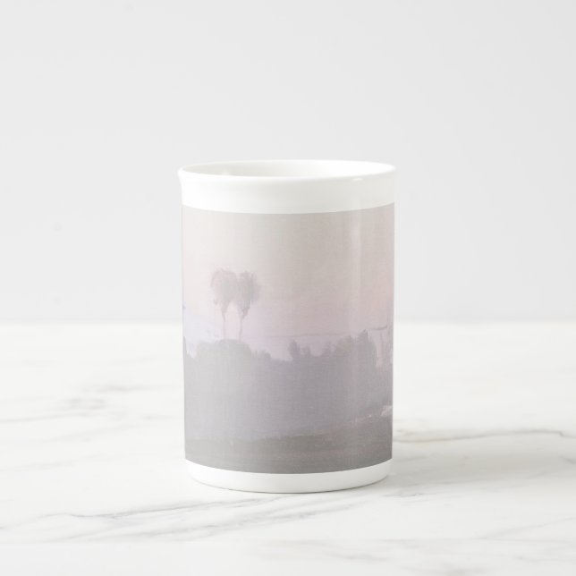 Caneca De Porcelana Elevação do LA (Frente)