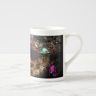 Caneca De Porcelana Elf House