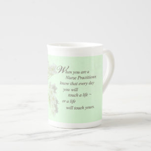 Caneca De Porcelana Enfermeiro Touch Vive flor selvagem