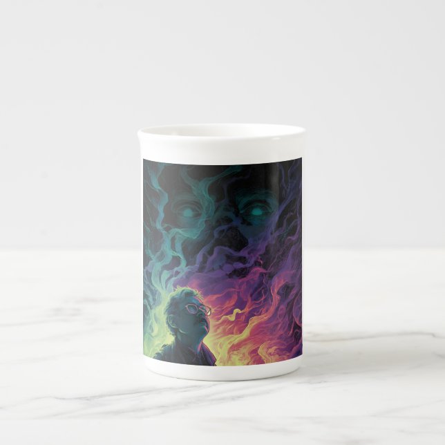 Caneca De Porcelana Entidade de Fumaça (Frente)