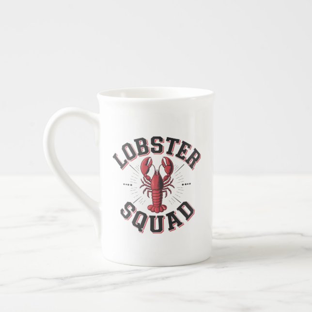 Caneca De Porcelana Equipe do Lagostim (Esquerda)