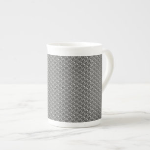 Caneca De Porcelana Escada em padrão de escadas