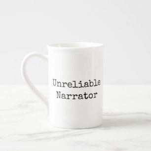 Caneca De Porcelana Escritor - Narrador I não confiável