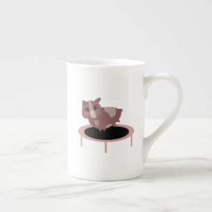 Caneca De Porcelana Espetáculos de porcos da Guiné