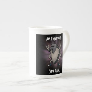 Caneca De Porcelana Estou usando um desenho de metal pesado?