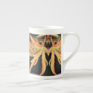 Caneca De Porcelana Estudo de Folha 2