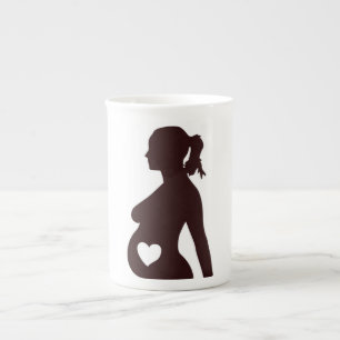 CANECA DE PORCELANA EU AMO MEU BEBÊ