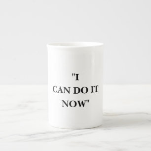 CANECA DE PORCELANA EU POSSO FAZER ISSO AGORA