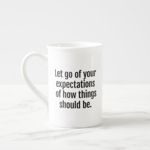 Caneca De Porcelana Expectativas de Mug Especiais