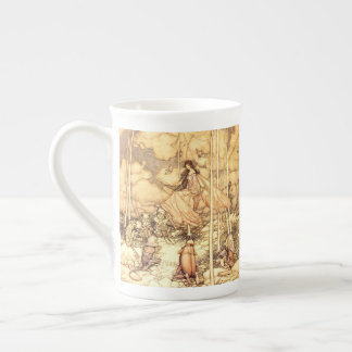 Caneca De Porcelana Fada Arthur Rackham