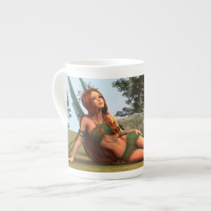 Caneca De Porcelana Fada Fátea