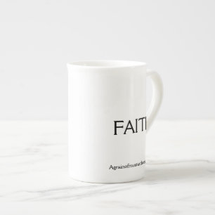 Caneca De Porcelana Faith