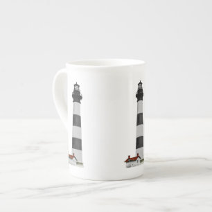 Caneca De Porcelana Farol de Bodie Island