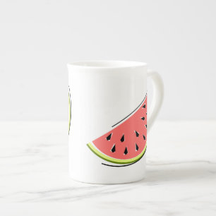 Caneca De Porcelana Fatia de melancia 2