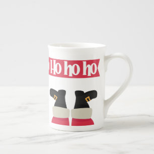 Caneca De Porcelana Feliz Natal Papais noeis Ho Ho Ho
