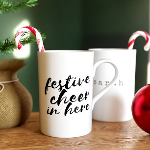 Caneca De Porcelana Feriado Engraçado Citação Personalizada de Osso