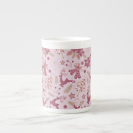 Caneca De Porcelana Férias de Natal