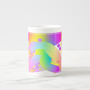 Caneca De Porcelana Figura de Pastel