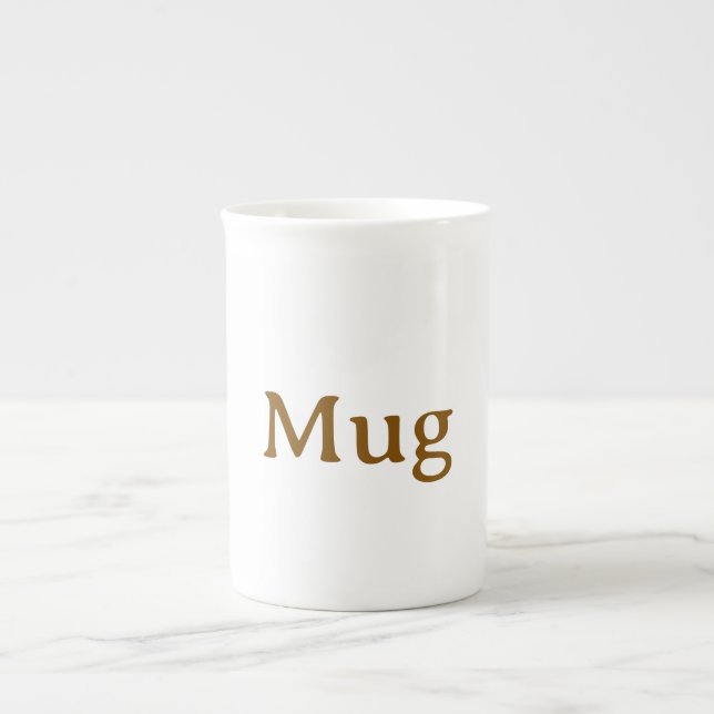 Caneca de Porcelana Fina (Frente)