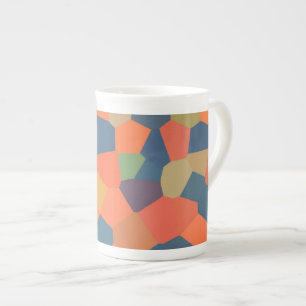Caneca De Porcelana Flame, Meia-Noite, Green Bone China Mug