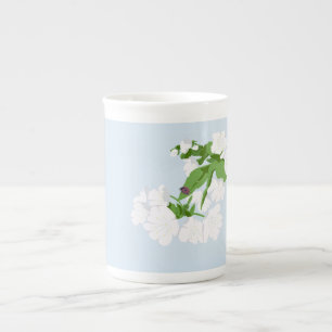 Caneca De Porcelana Flor de cerejeira