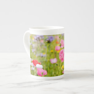 Caneca De Porcelana Flores da Copa Osso da China