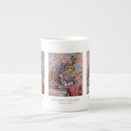 Caneca De Porcelana Flores de 1906 por Edouard Vuillard