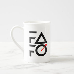 Caneca De Porcelana Foda-se e Descubra