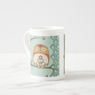 Caneca De Porcelana Forest Whimsy II