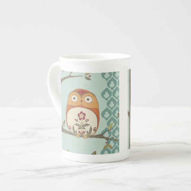 Caneca De Porcelana Forest Whimsy II (Frente Esquerda)