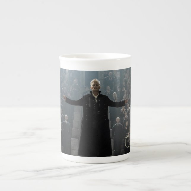 Caneca De Porcelana Foto de Fala GELLERT GRINDELWALD™ (Frente)