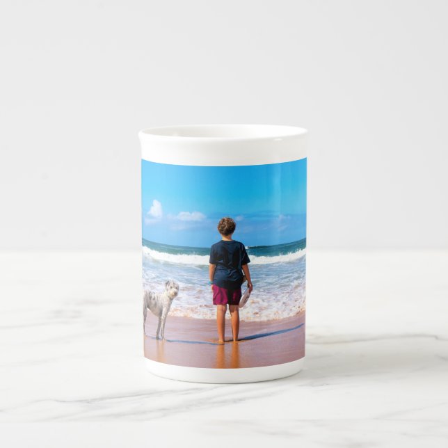 Caneca De Porcelana Foto Personalizada Faça Seu Próprio Design - Eu Am (Frente)