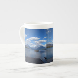 Caneca De Porcelana Fotografia do Parque Nacional Glacier.