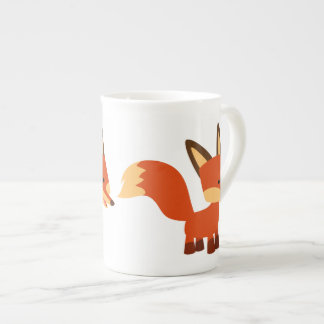 Caneca De Porcelana Fox Bone China Mug