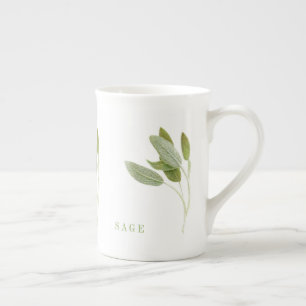 Caneca De Porcelana FRESG SAGE Bone China Mug
