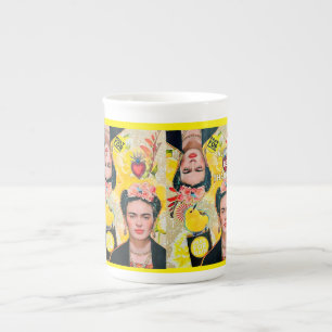 Caneca De Porcelana Frida K para começar seu dia