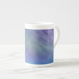 Caneca De Porcelana Fundo do Céu com Cores de Arco-íris Profundas